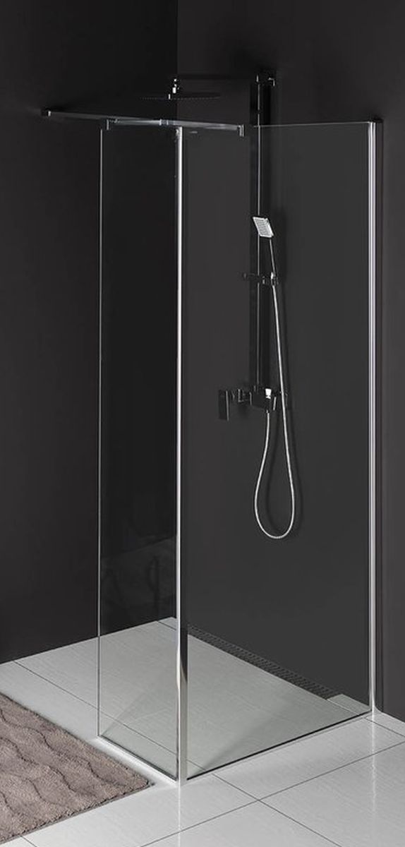 Polysan Modular Shower perete de duș 100 cm crom luciu/sticla transparentă MS2B-100R