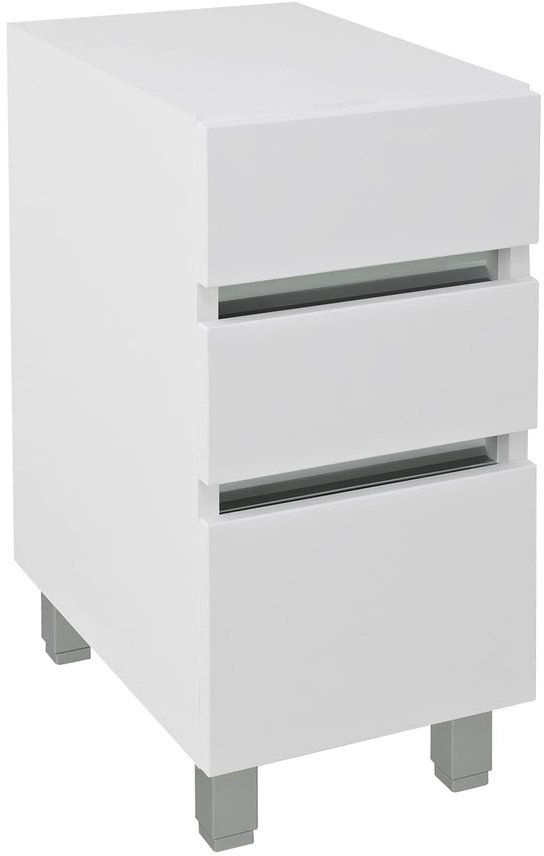 Sapho Avice dulap 30x48x70 cm laterala pe picioare alb AV062-3030