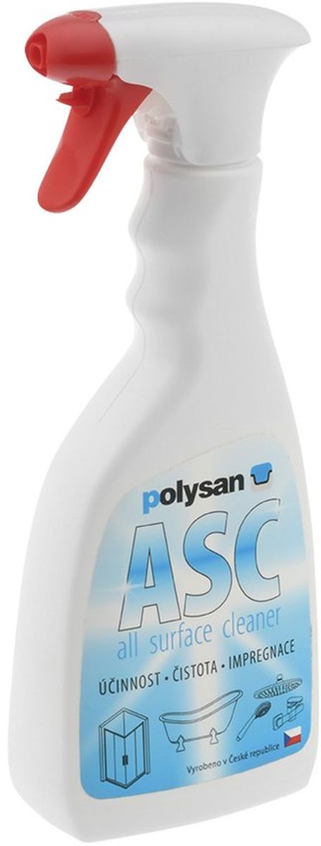 Polysan Asc agent de curățare pentru căzi, cabine și cădițe 500 ml 94000