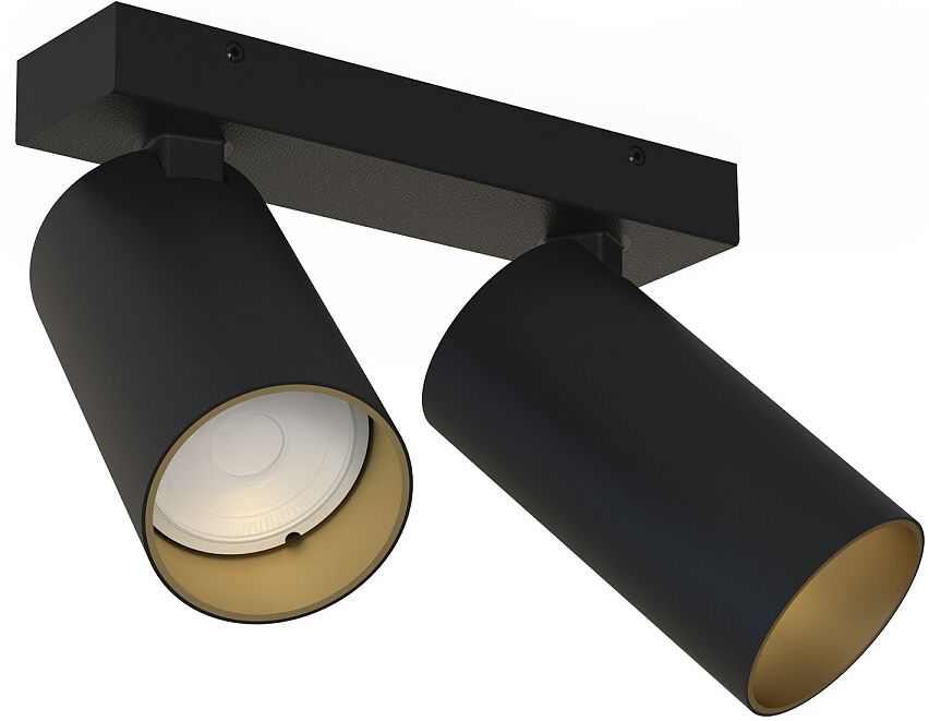 Nowodvorski Lighting Mono lampă de tavan 2x10 W negru-auriu 7766