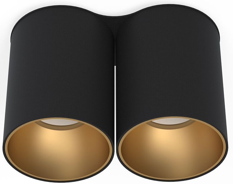 Nowodvorski Lighting Eye Tone lampă de tavan 2x10 W negru-auriu 8087