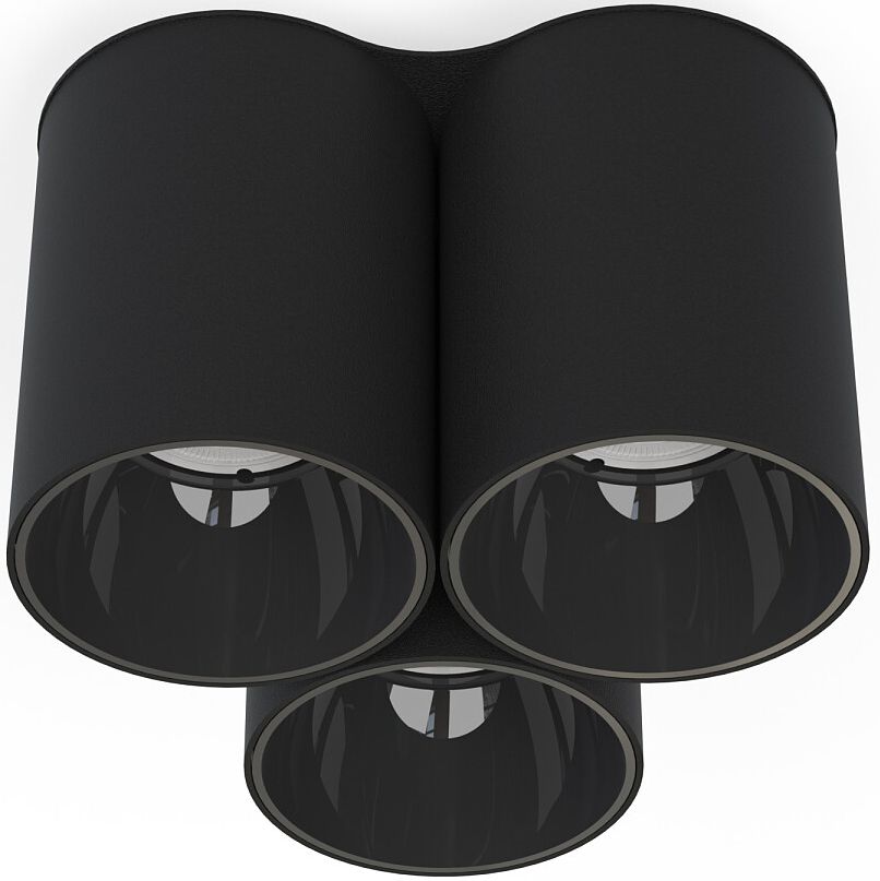 Nowodvorski Lighting Eye Tone lampă de tavan 3x10 W negru 8091