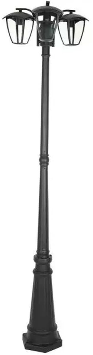 V-TAC lampă podea de exterior 3x60 W negru 7063