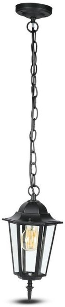 V-TAC lampă suspendată exterior 1x60 W negru 7072