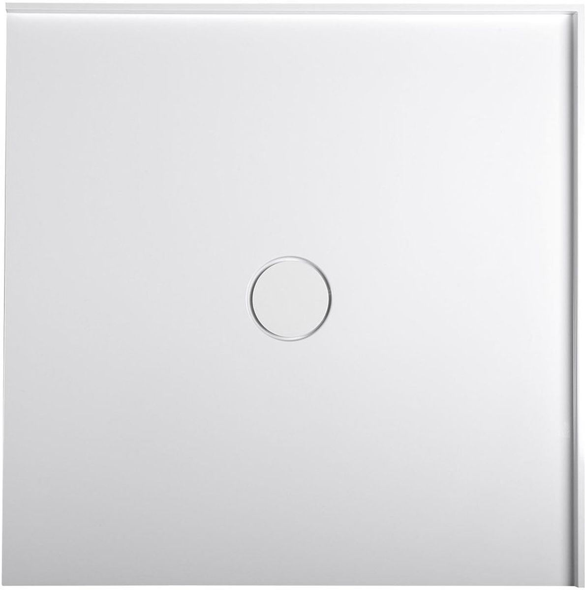 Polysan Mirai cădiță de duș pătrată 100x100 cm alb 73166