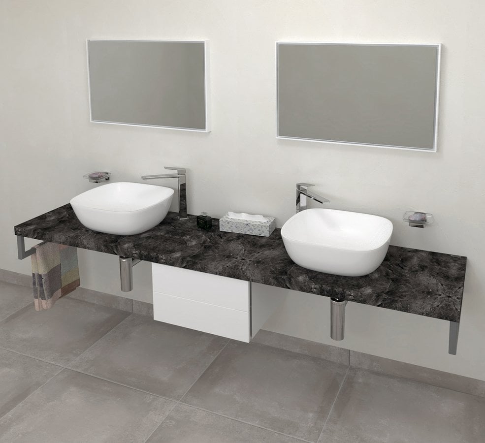 Sapho Avice blat 200x49.5 cm grafit AV209