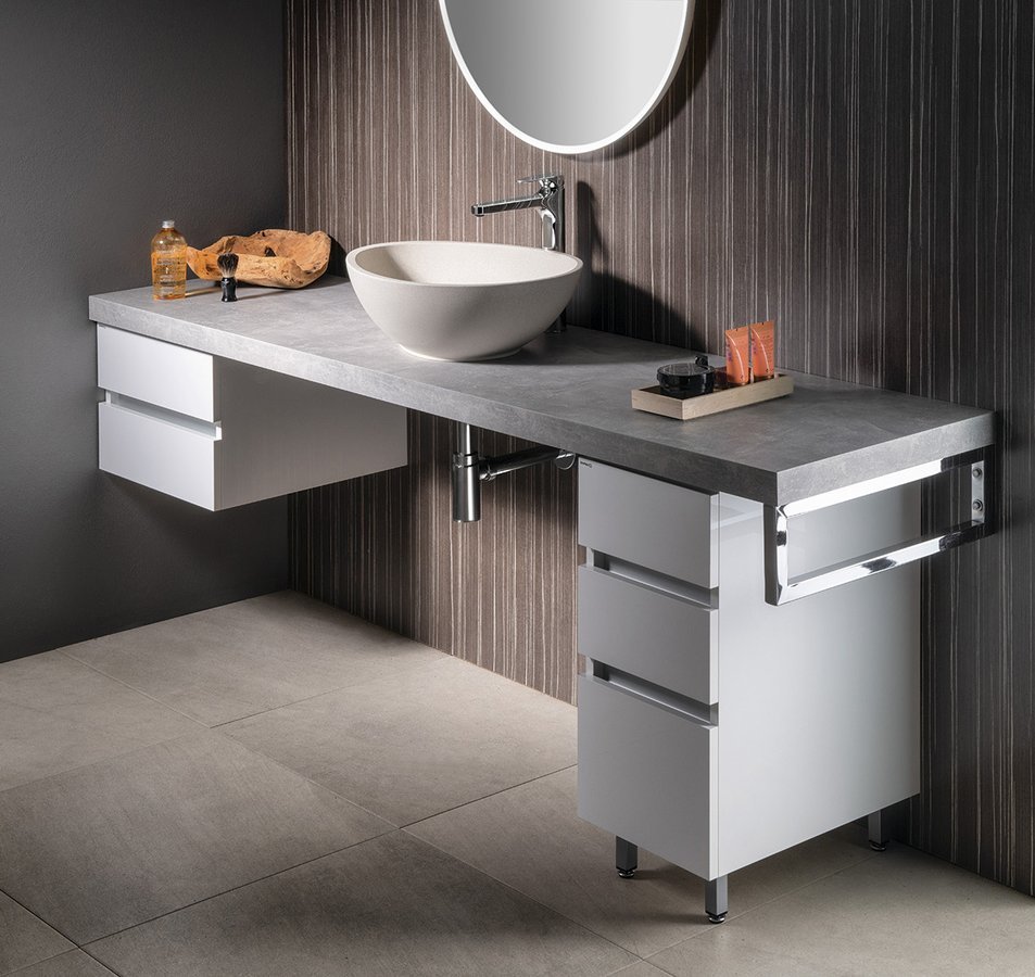 Sapho Avice blat 210x49.5 cm grafit-gri AV217