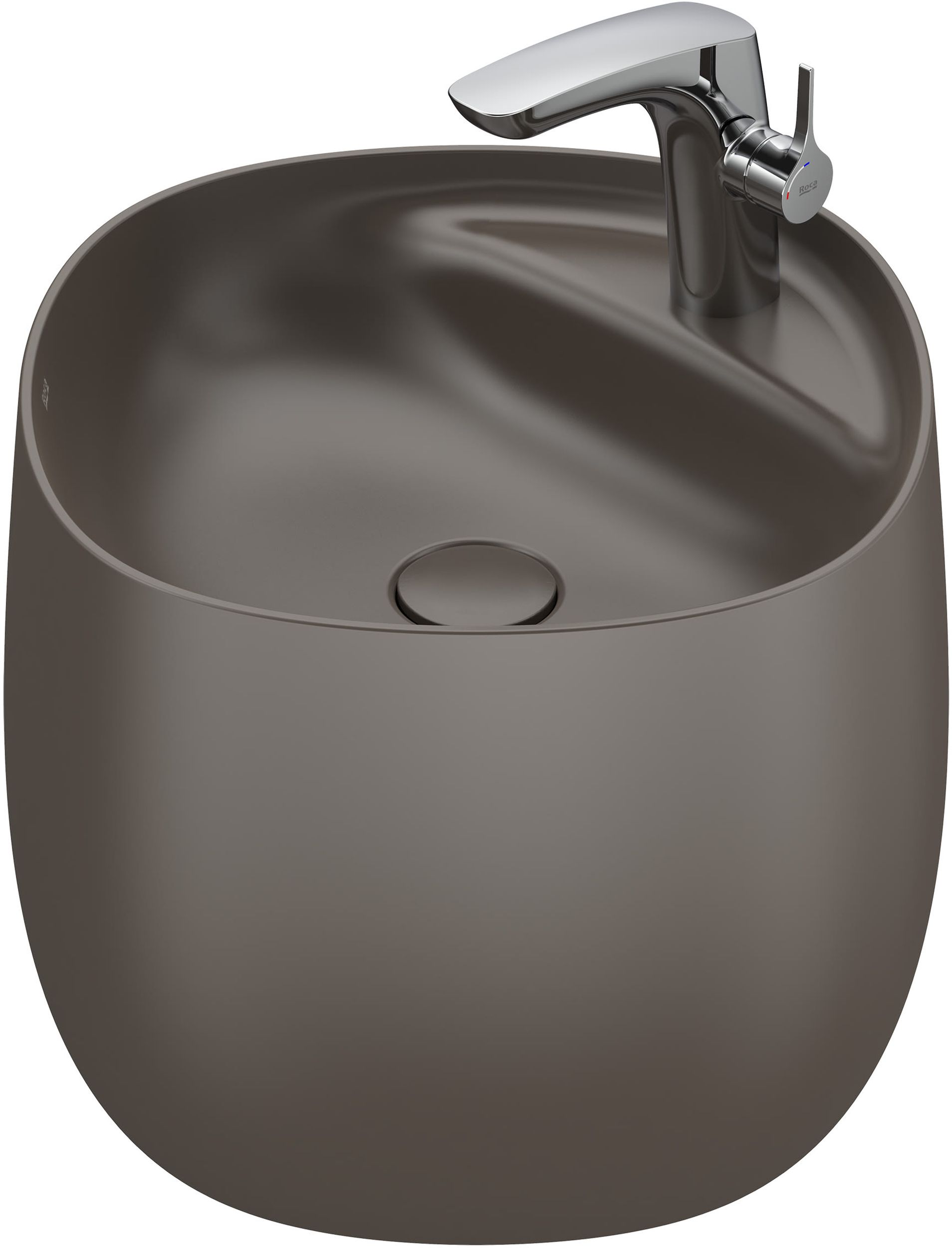 Roca Beyond lavoar 47x46 cm ovale clasică maro/bej A3270B1660