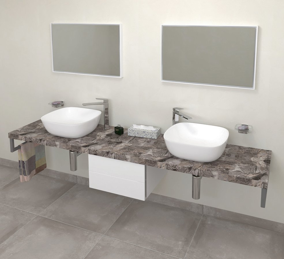 Sapho Avice blat 230x49.5 cm gri AV2310