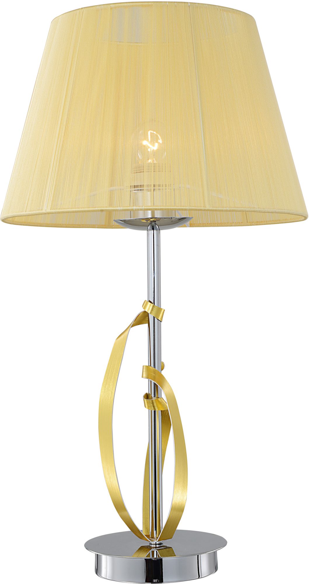 Candellux Diva veioză 1x60 W crom-auriu 41-55071