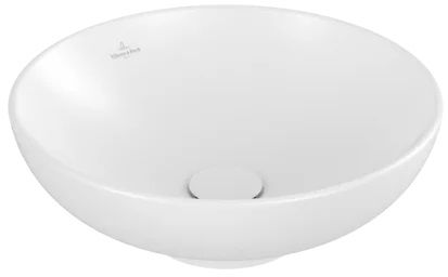 Villeroy & Boch Loop & Friends lavoar 42x42 cm rotund de blat alb 4A4600RW