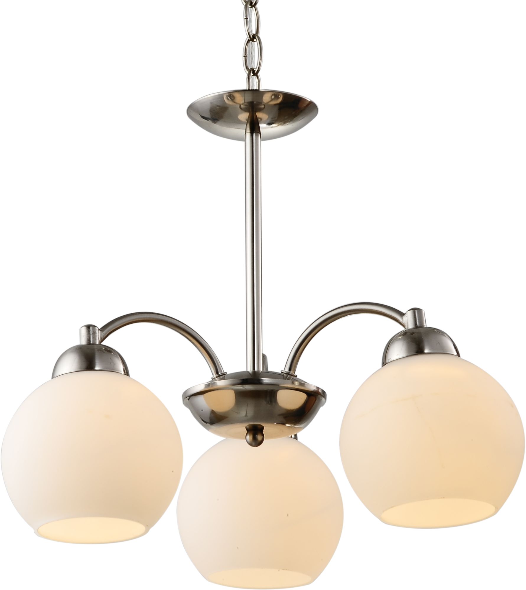 Candellux Tobago lampă suspendată 3x60 W alb-crom 33-25456