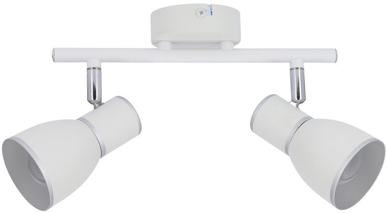 Candellux Fido lampă de tavan 2x40 W alb-crom 92-63373
