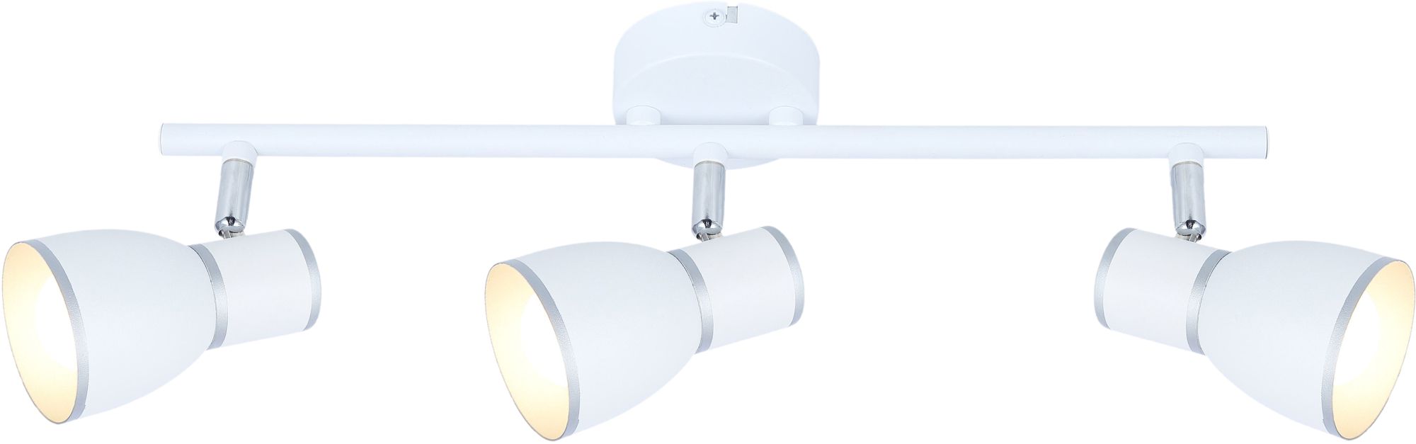 Candellux Fido lampă de tavan 3x40 W alb-crom 93-63403