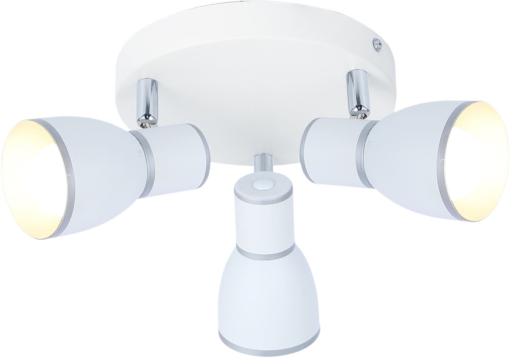 Candellux Fido lampă de tavan 3x40 W alb-crom 98-63397