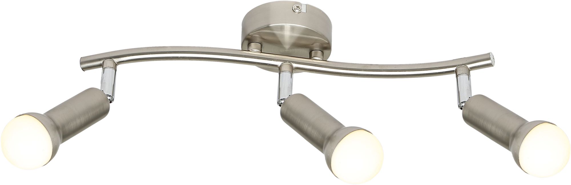 Candellux Arc lampă de tavan 3x40 W nichel 93-63465