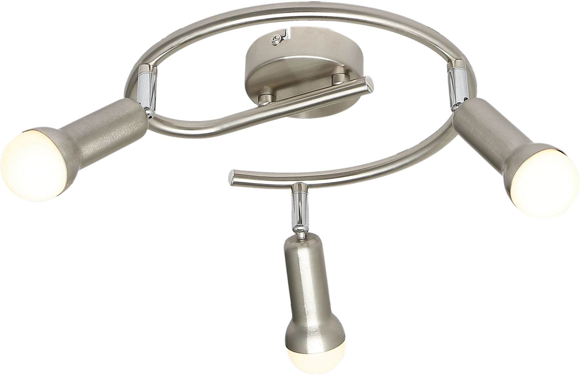 Candellux Arc lampă de tavan 3x40 W nichel 98-63304