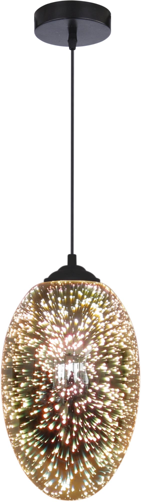 Candellux Galactic lampă suspendată 1x60 W multicolor 31-56122