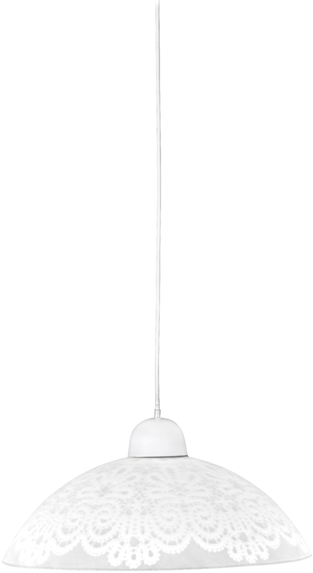 Candellux Bilbao lampă suspendată 1x60 W alb 31-09302