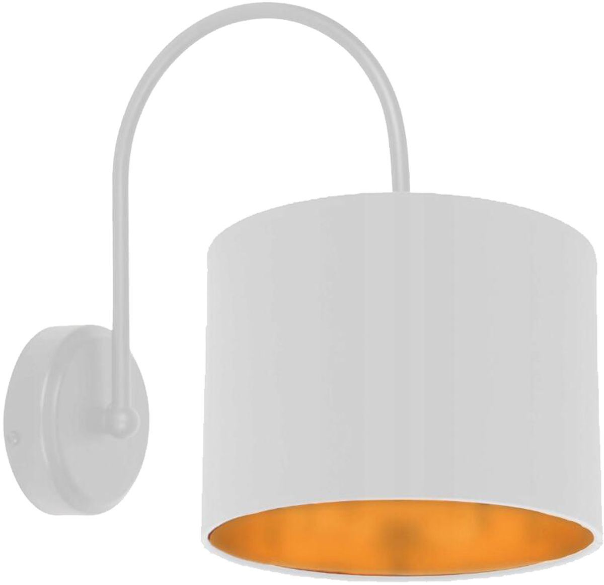 Candellux Atlanta plafonier 1x40 W alb 21-00668