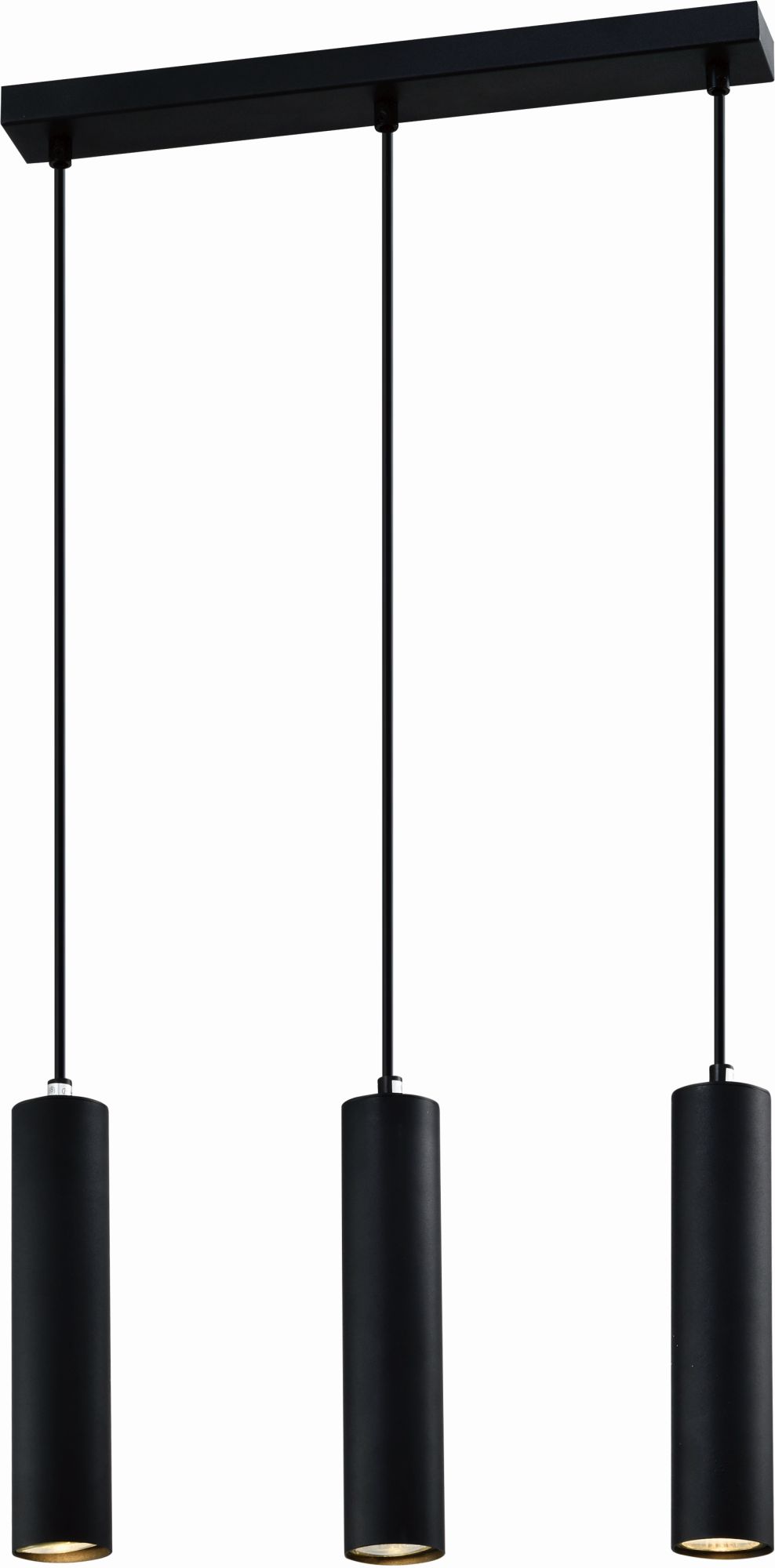 Candellux Tubo lampă suspendată 3x25 W negru 33-79091