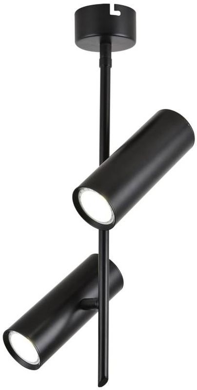 Candellux Tuba lampă de tavan 2x5 W negru 32-76267