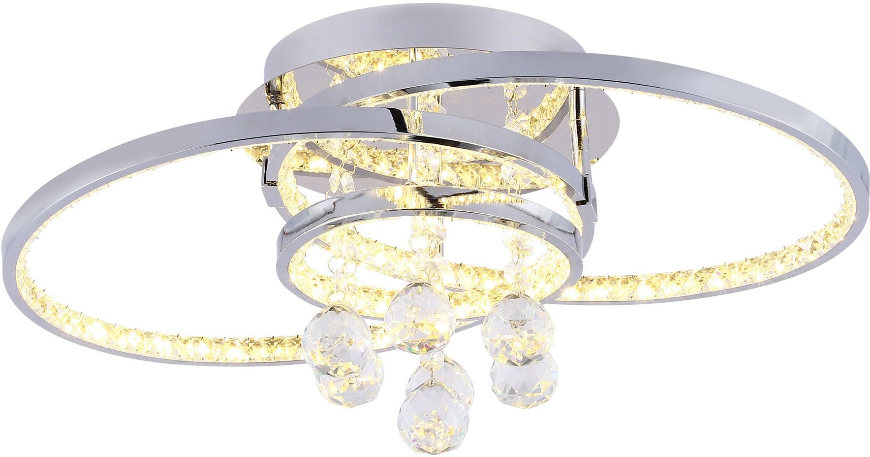 Zuma Line Casti lampă suspendată 1x30 W crom 18144