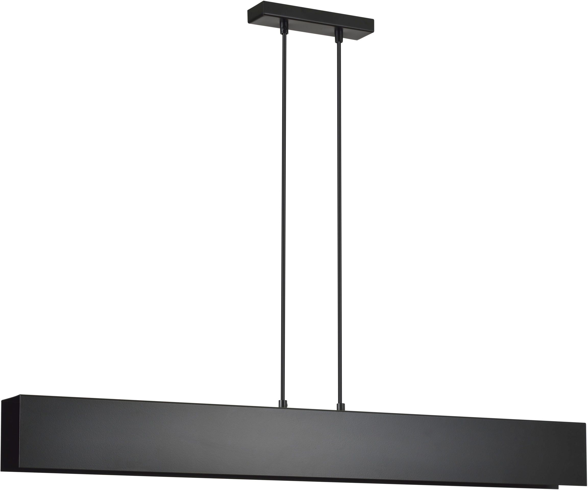 Emibig Gentor lampă suspendată 4x60 W negru 672/4