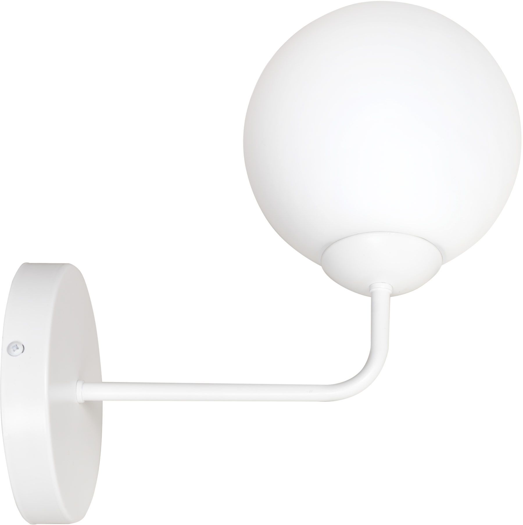 Emibig Selbi lampă de perete 1x40 W alb-lapte 734/K1W