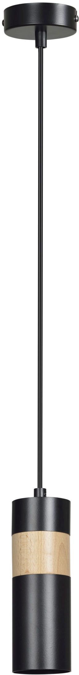 Emibig Akari lampă suspendată 1x8 W negru 732/1