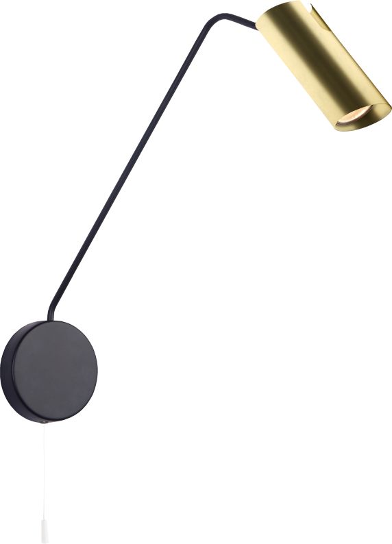 Light Prestige Futuro lampă de perete 1x35 W negru-auriu LP-17001/1WLGD/BK