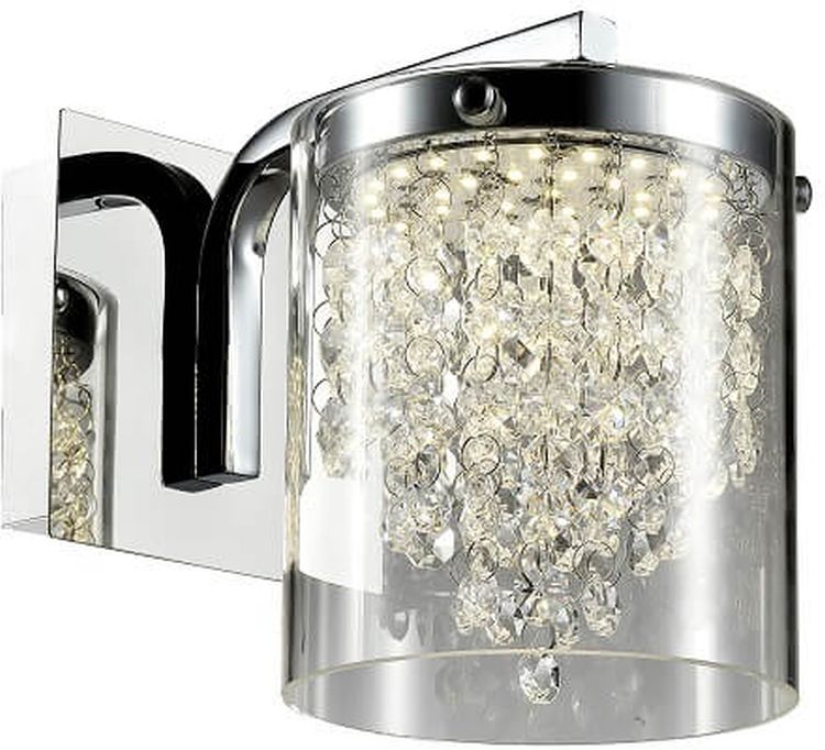 Light Prestige Cantos lampă de perete 1x6 W transparent-argint LP-1114/1W