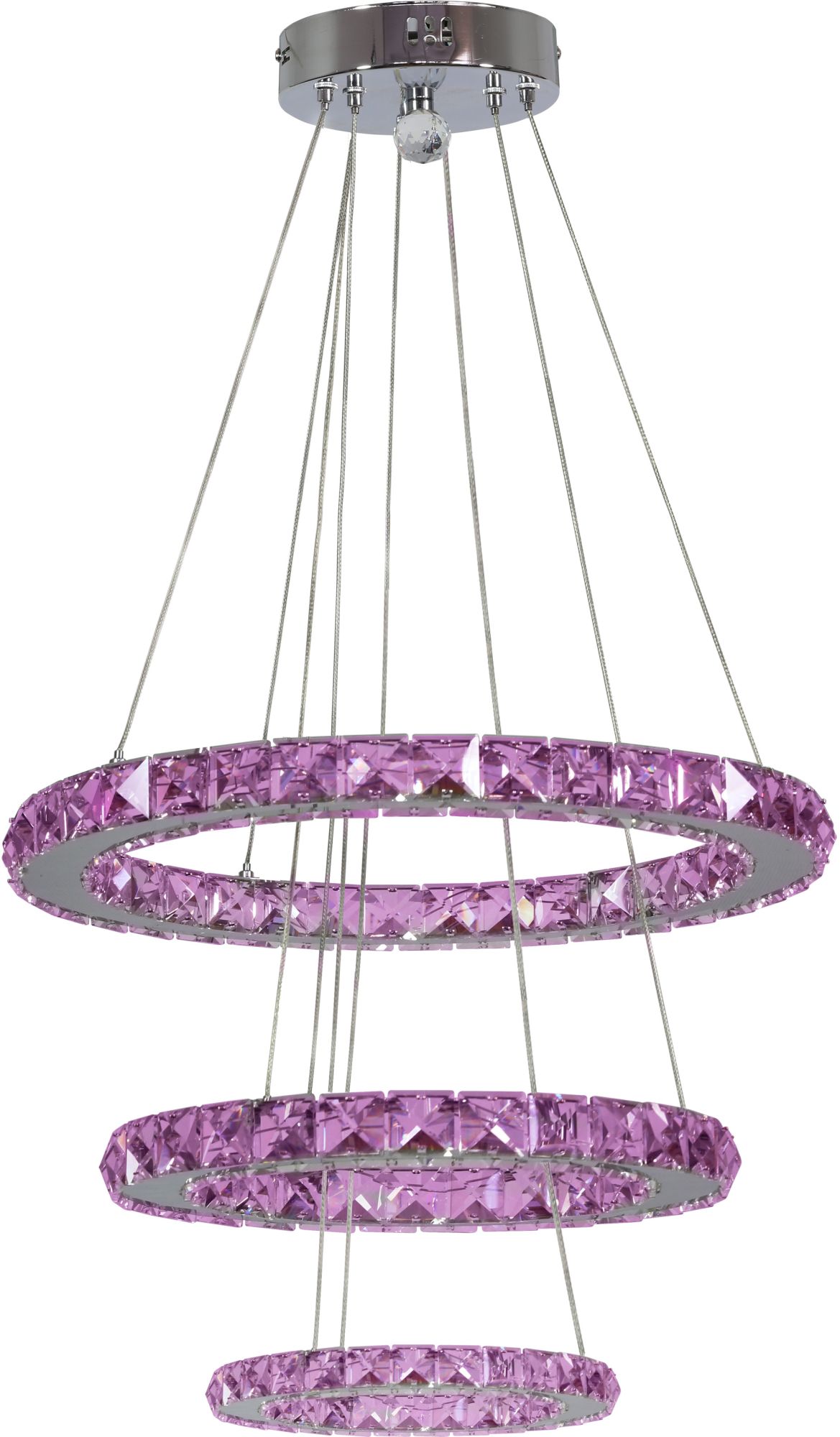 Candellux Lords lampă suspendată 3x48 W crom 33-63090