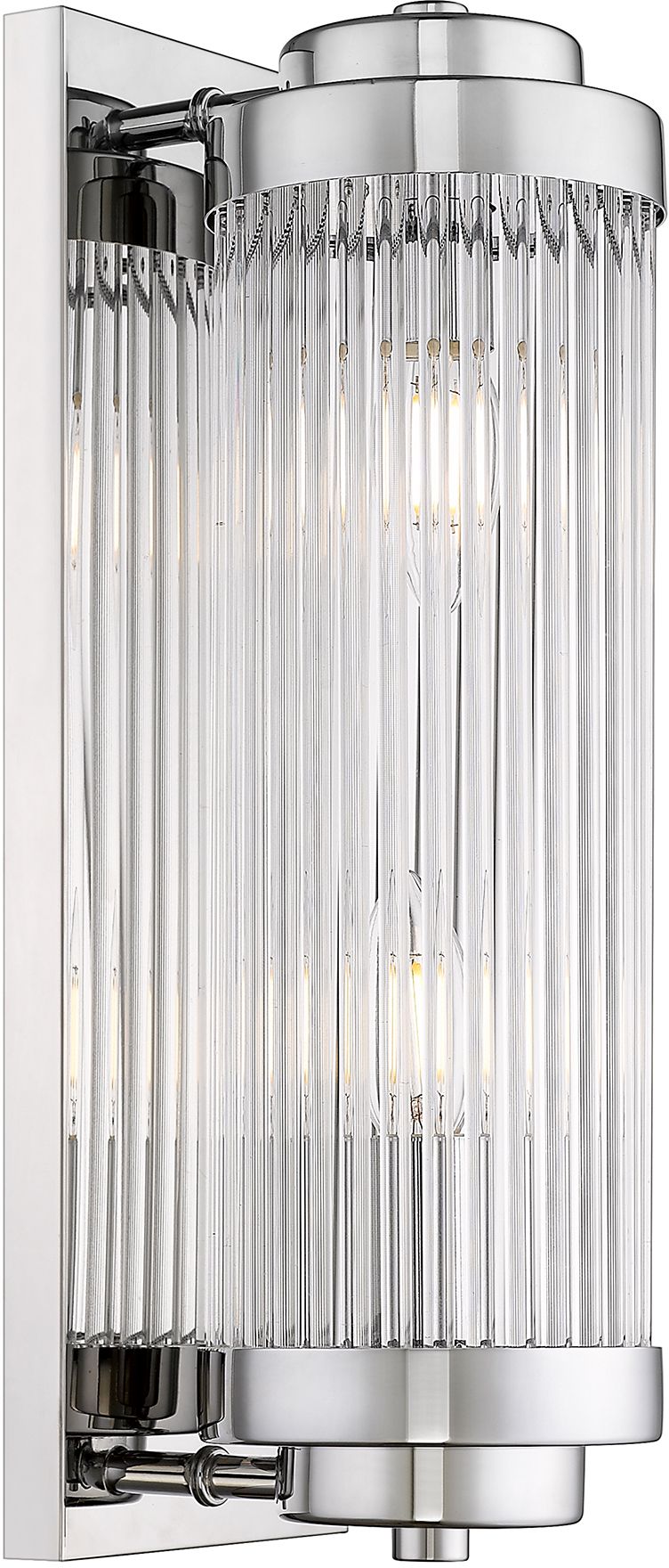 Zuma Line Sergio lampă de perete 2x60 W crom-transparent W0528-02N-B5AC