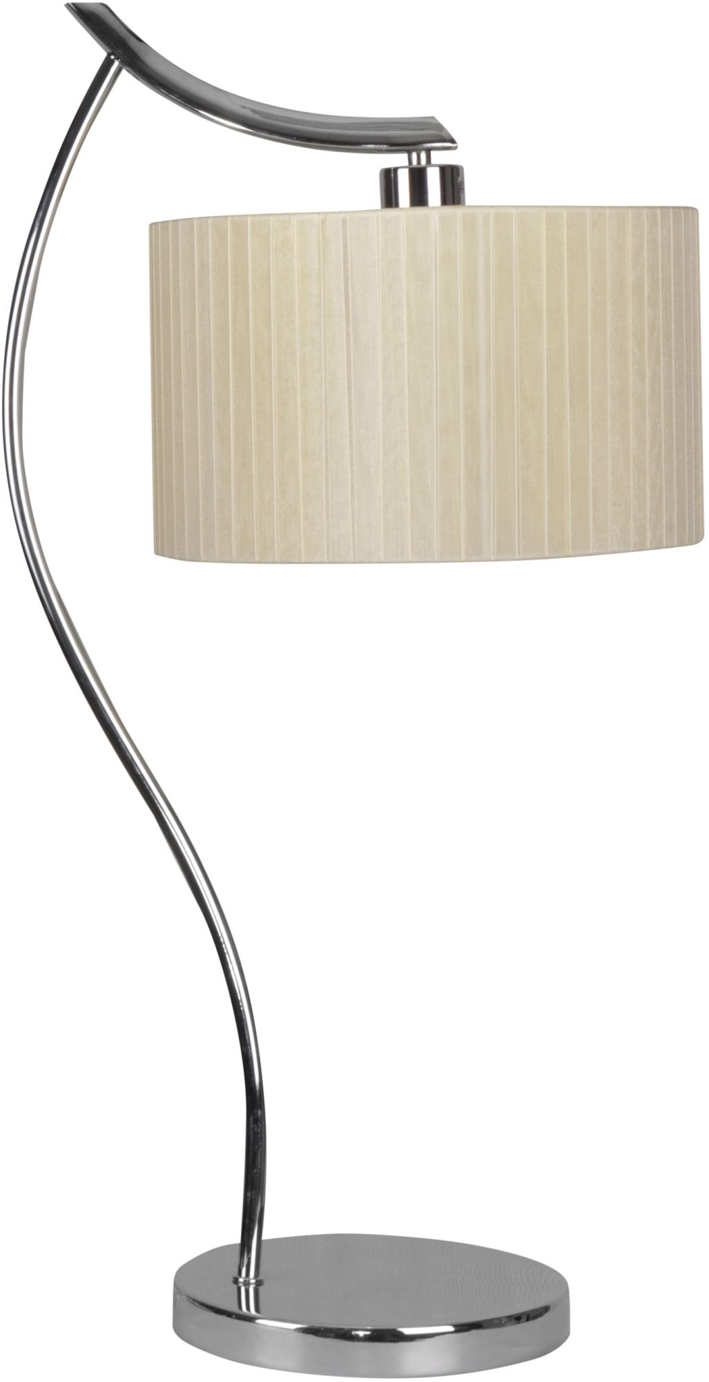 Candellux Draga veioză 1x60 W crom-cremos 41-04239