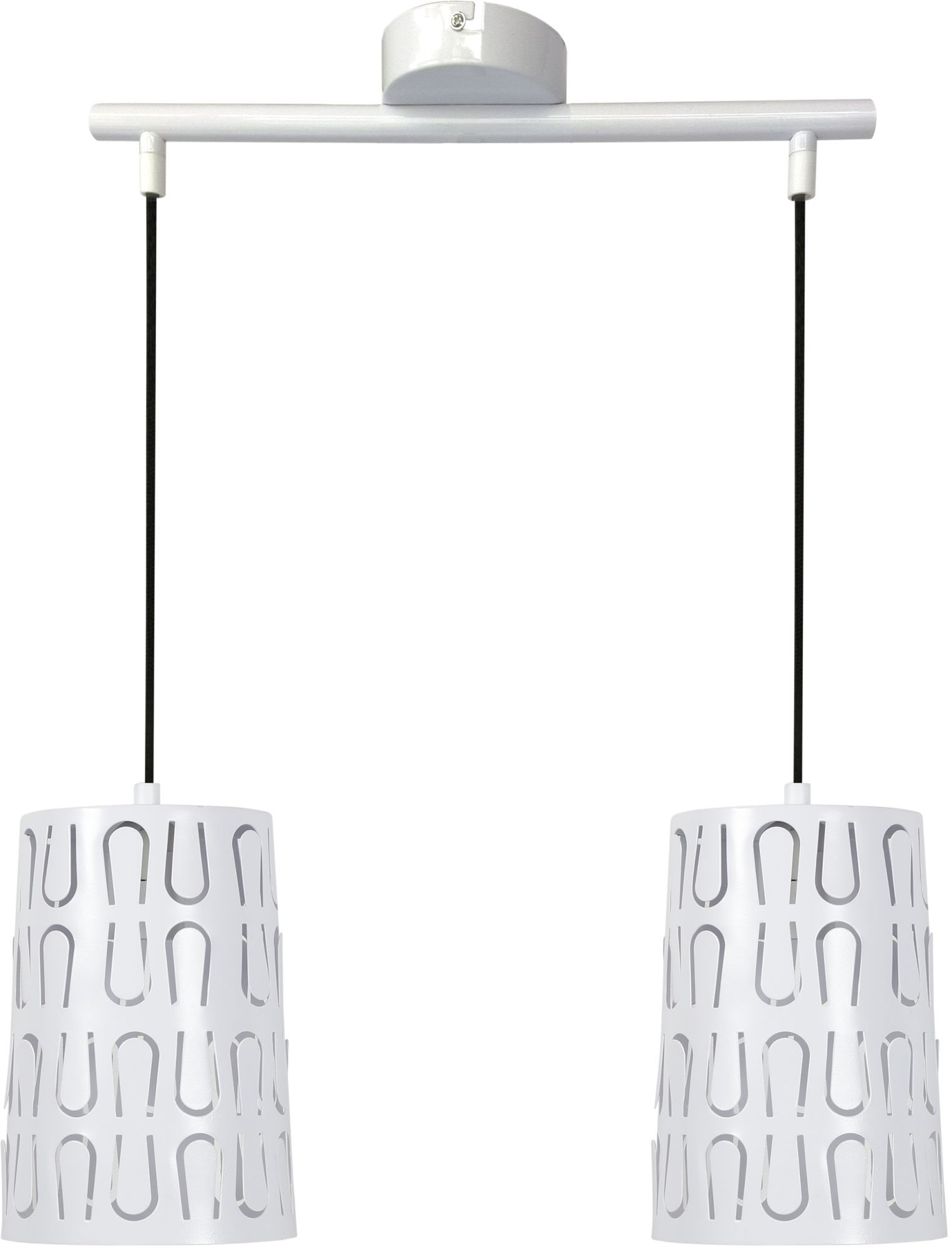 Candellux Vista lampă suspendată 2x60 W alb 32-64271