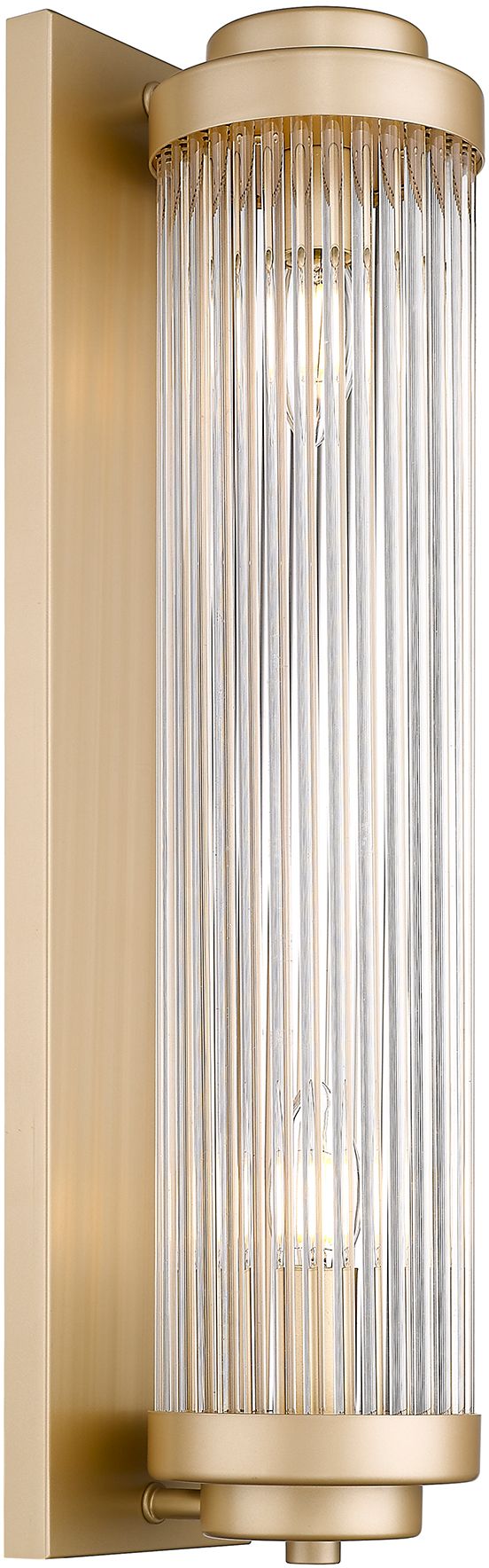 Zuma Line Sergio lampă de perete 2x60 W transparent-auriu W0528-02M-V6AC