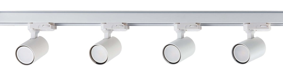 Light Prestige Snow sistem de șine 4x W alb LP-737WHSET3F