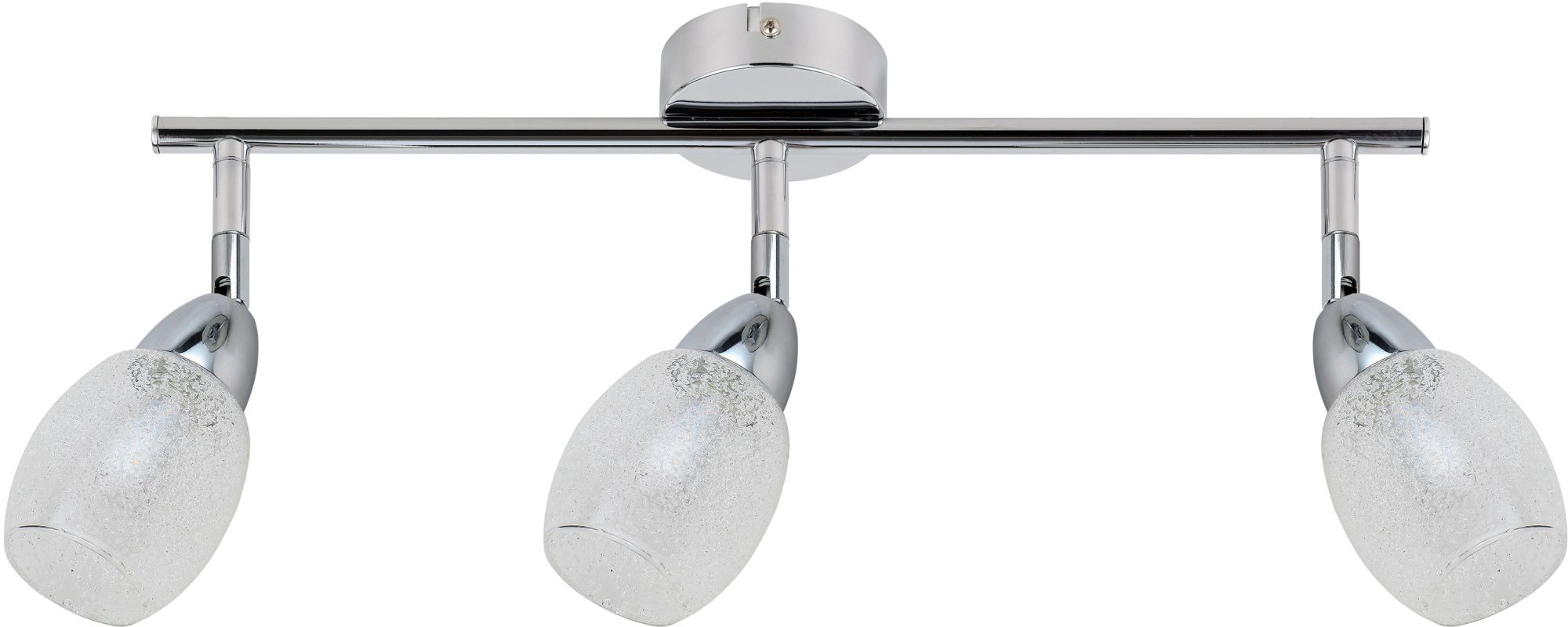 Candellux Rico lampă de tavan 3x6 W crom-transparent 93-67630