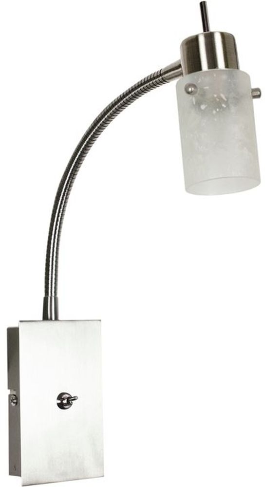 Candellux Frozen lampă de perete 1x40 W alb-nichel 91-22493