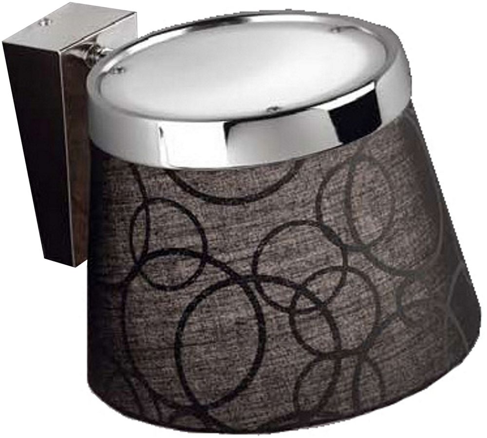 Candellux Impresja lampă de perete 1x60 W negru-crom 21-46324