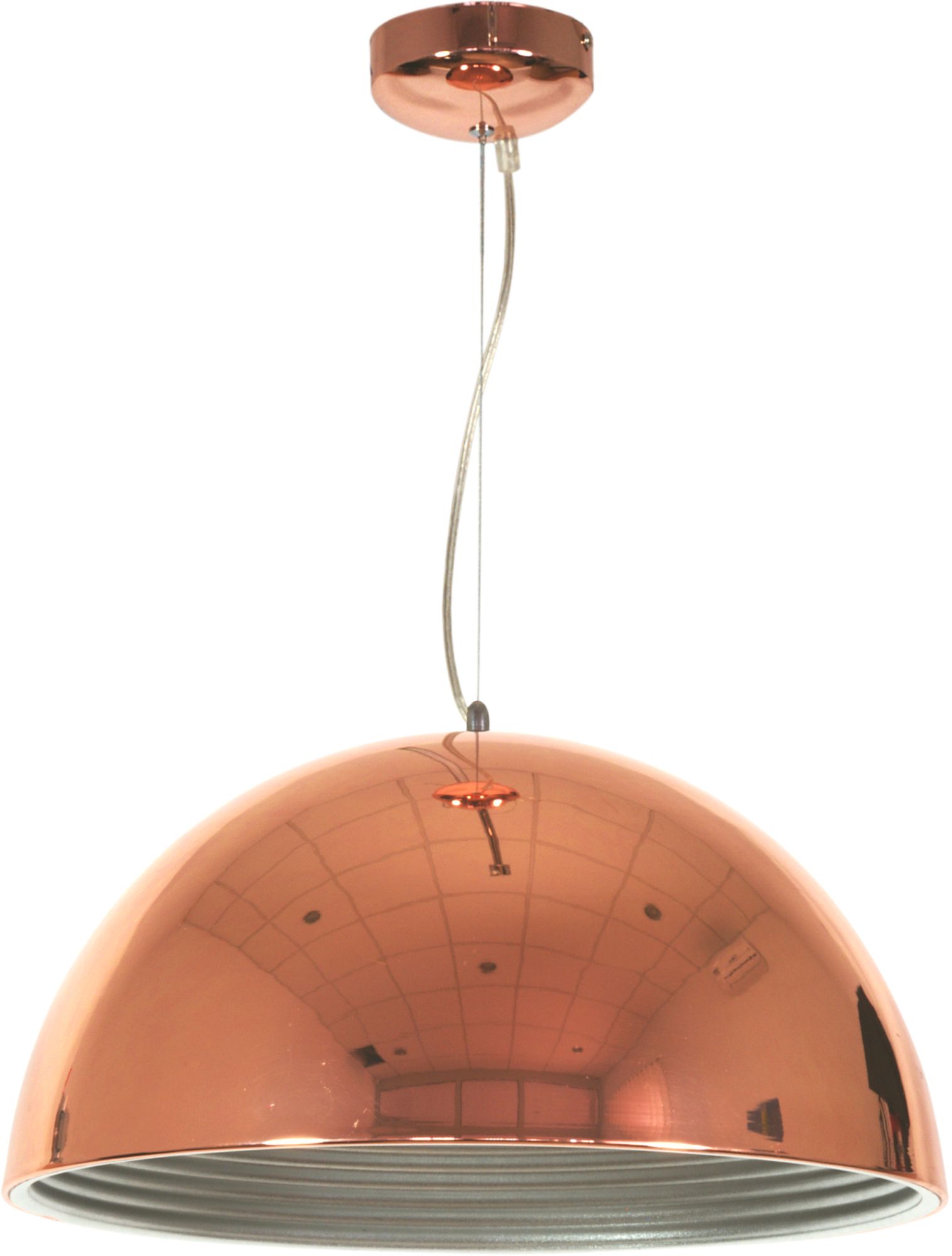 Candellux Amalfi lampă suspendată 1x60 W cupru 31-26392