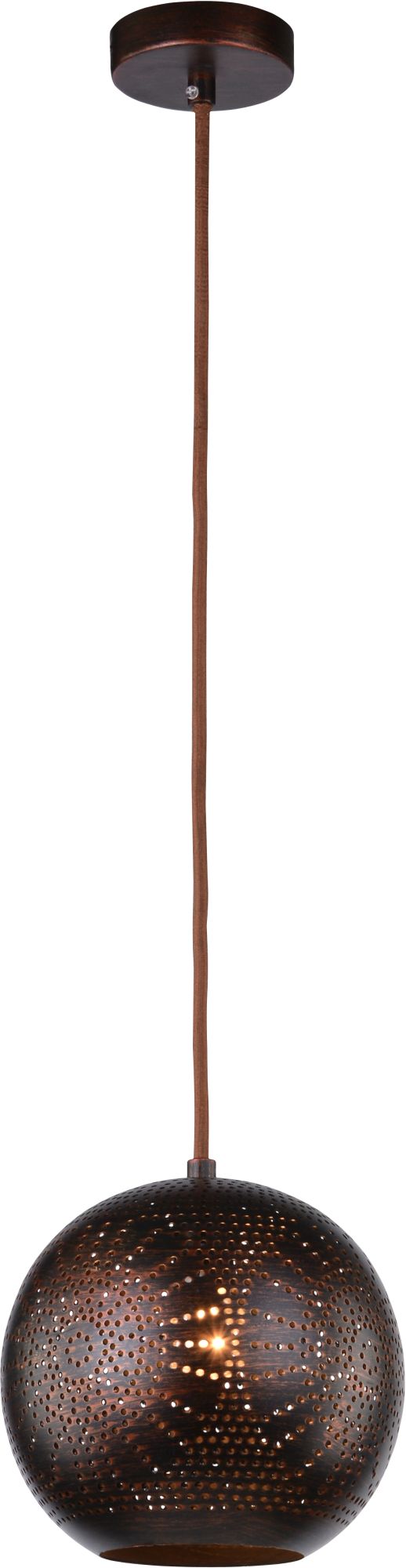 Candellux Sfinks lampă suspendată 1x60 W maro 31-43283