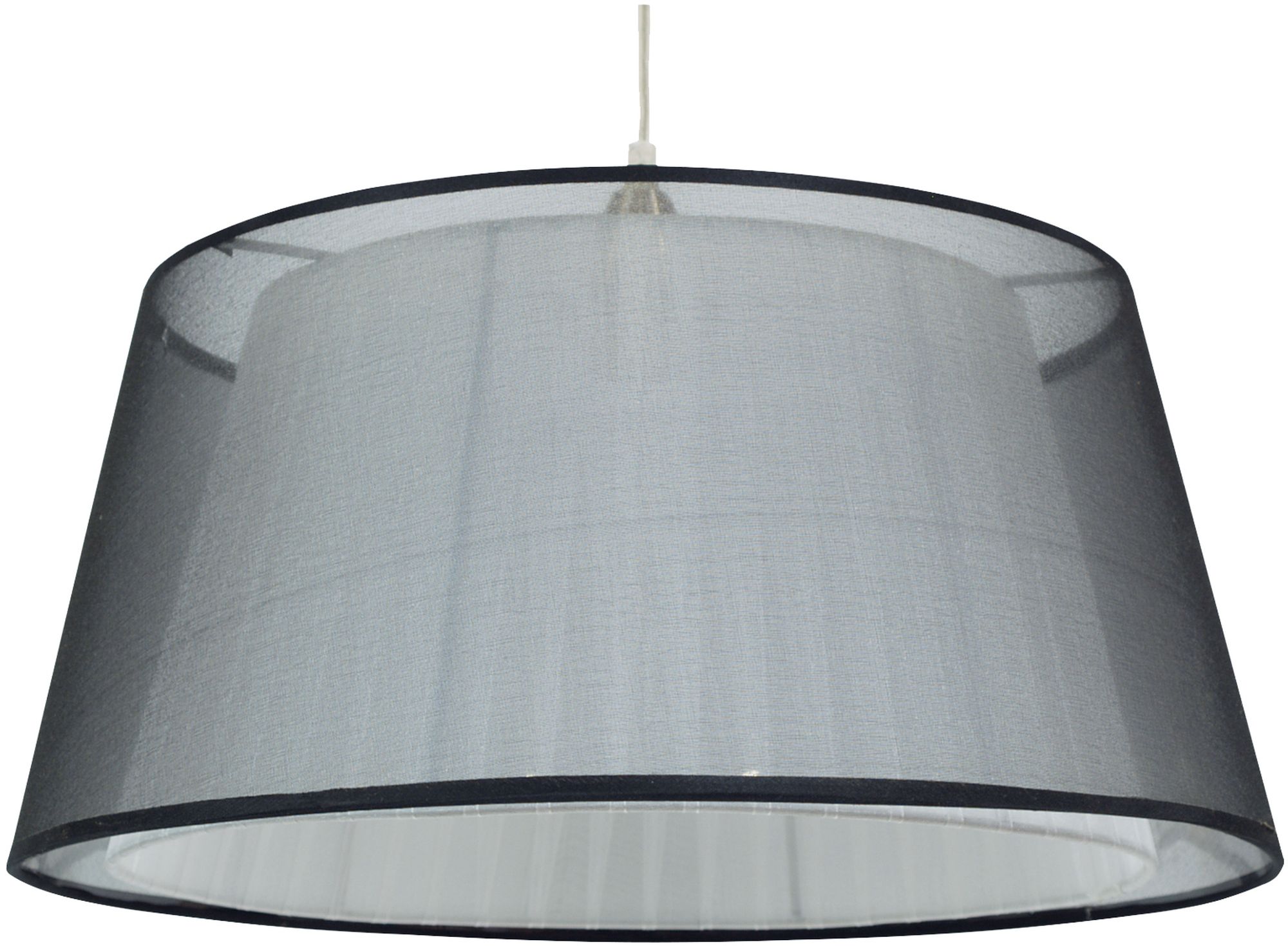 Candellux Charlie lampă suspendată 1x60 W negru 31-24824