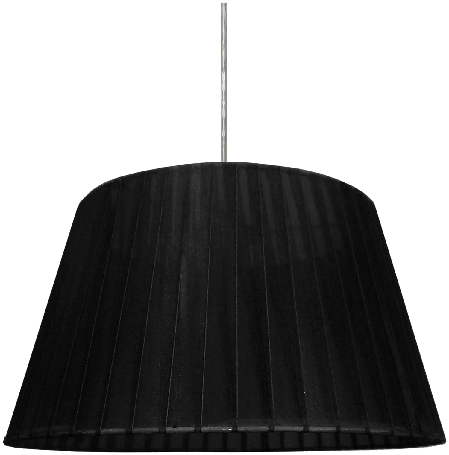 Candellux Tiziano lampă suspendată 1x60 W negru 31-27122