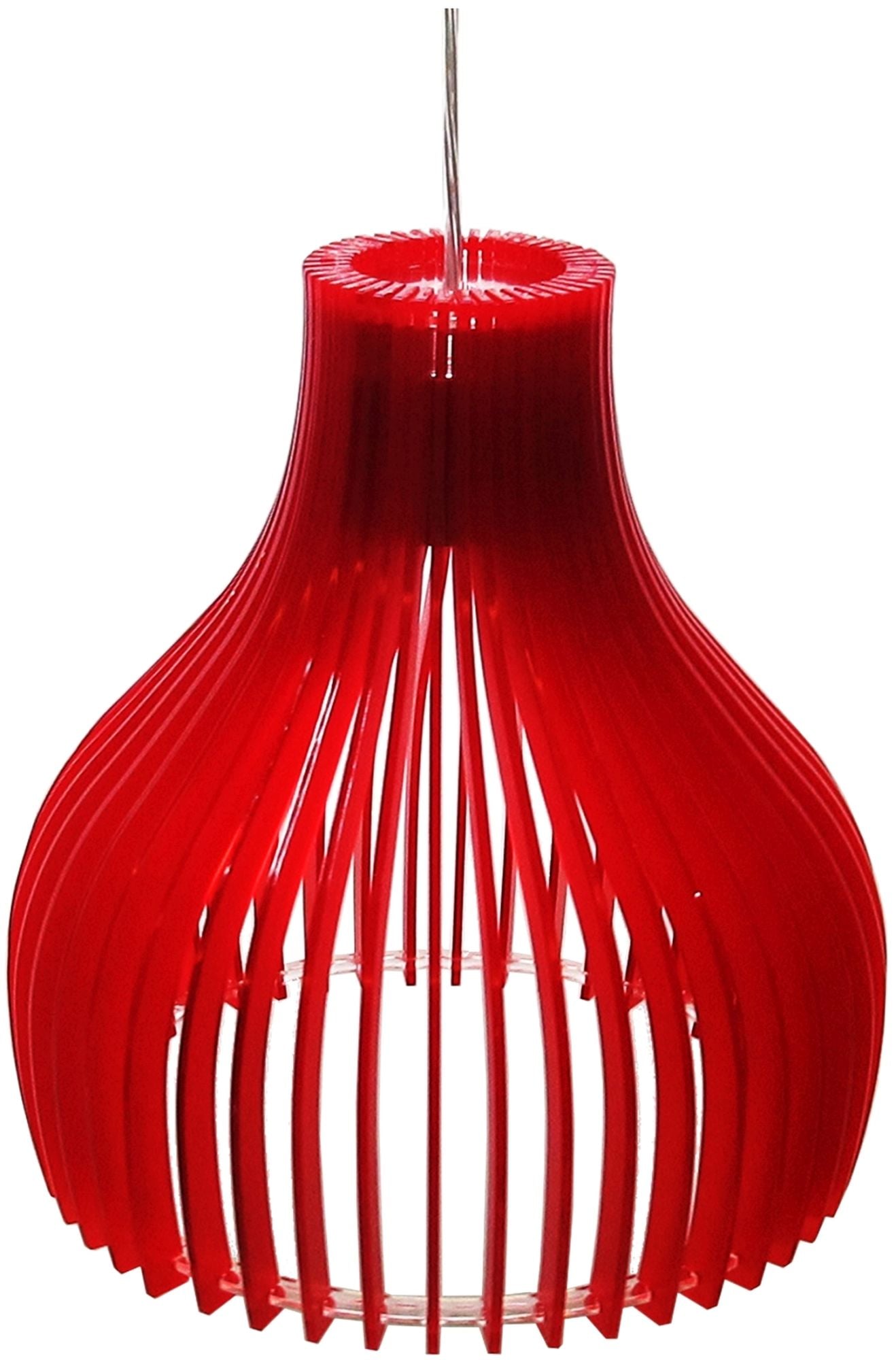 Candellux Buren lampă suspendată 1x60 W roșu 31-50253