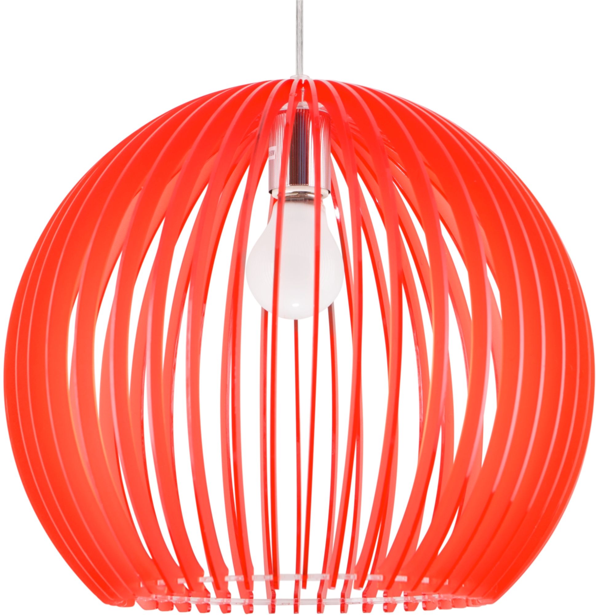 Candellux Haga lampă suspendată 1x60 W roșu 31-50413