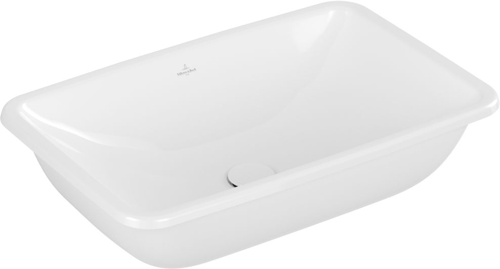 Villeroy & Boch Loop & Friends lavoar 61.5x38 cm dreptunghiular sub blat alb 4A5800R1