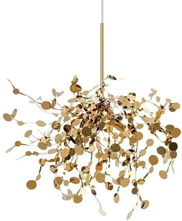 King Home Monete lampă suspendată 3x40 W auriu JD8653-1.GOLD