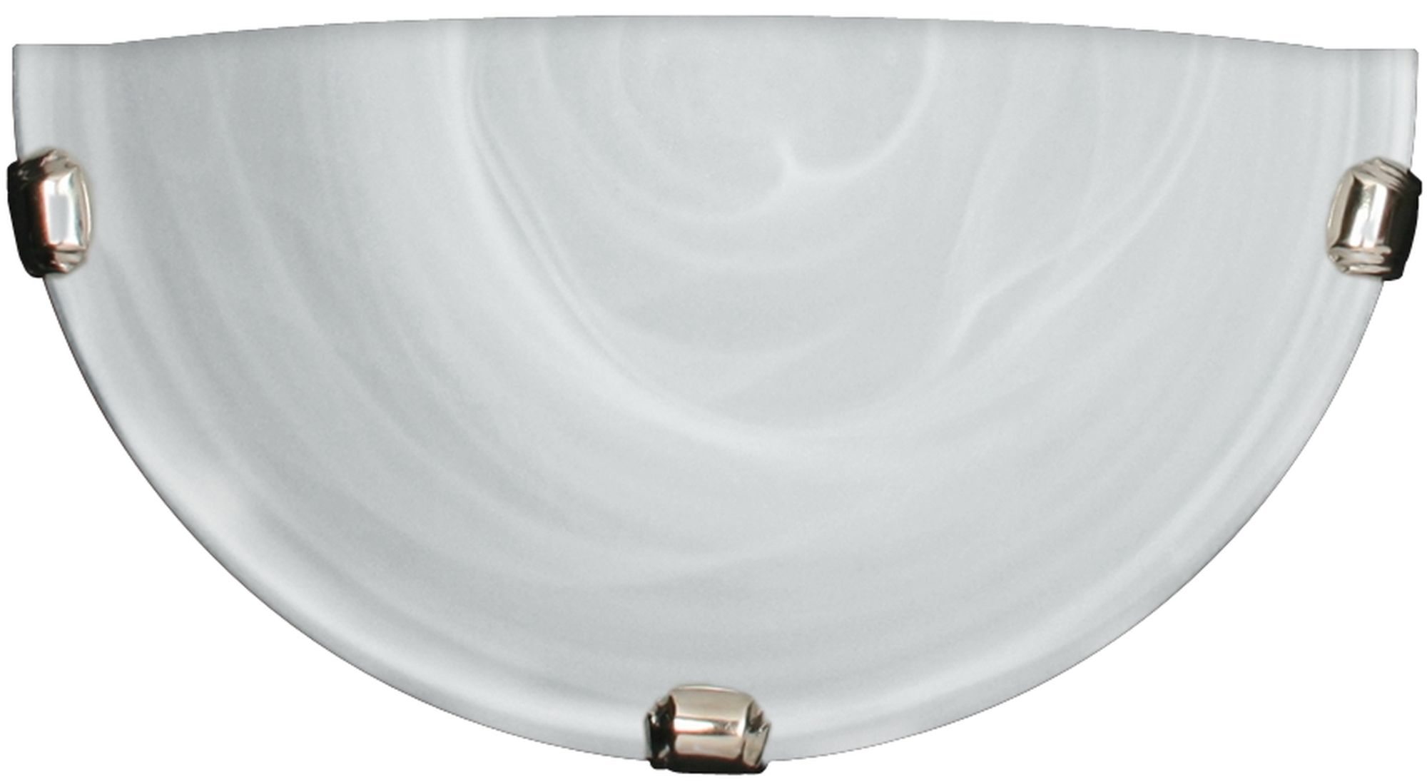 Candellux Duna plafon 1x60 W alb-crom 11-38671